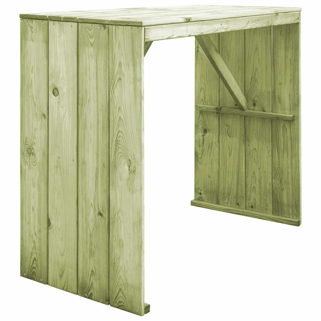 vidaXL Bartafel 170x60x110 cm geïmpregneerd grenenhout - Aashly