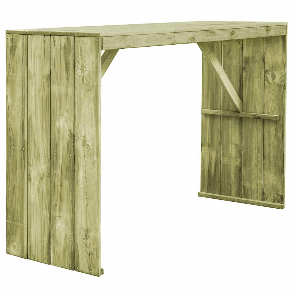 vidaXL Bartafel 170x60x110 cm geïmpregneerd grenenhout - Aashly