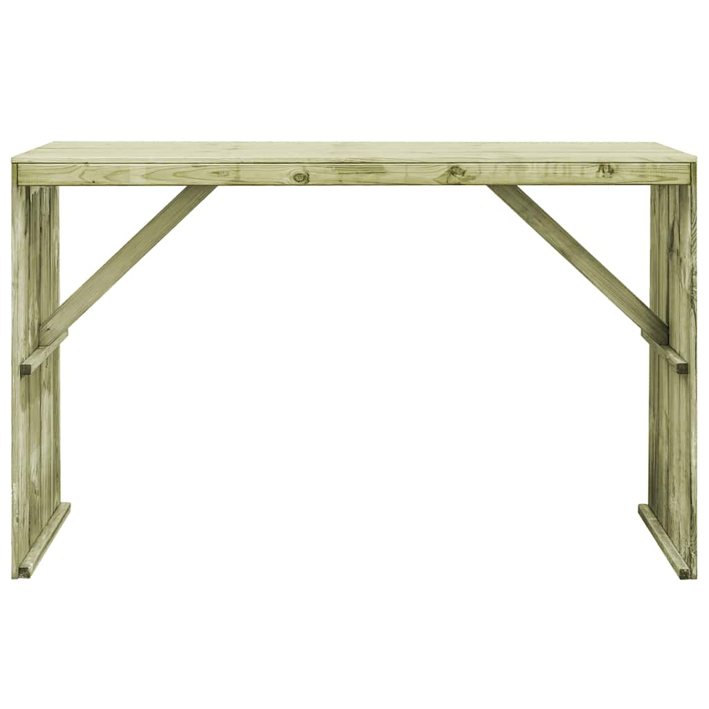 vidaXL Bartafel 170x60x110 cm geïmpregneerd grenenhout - Aashly