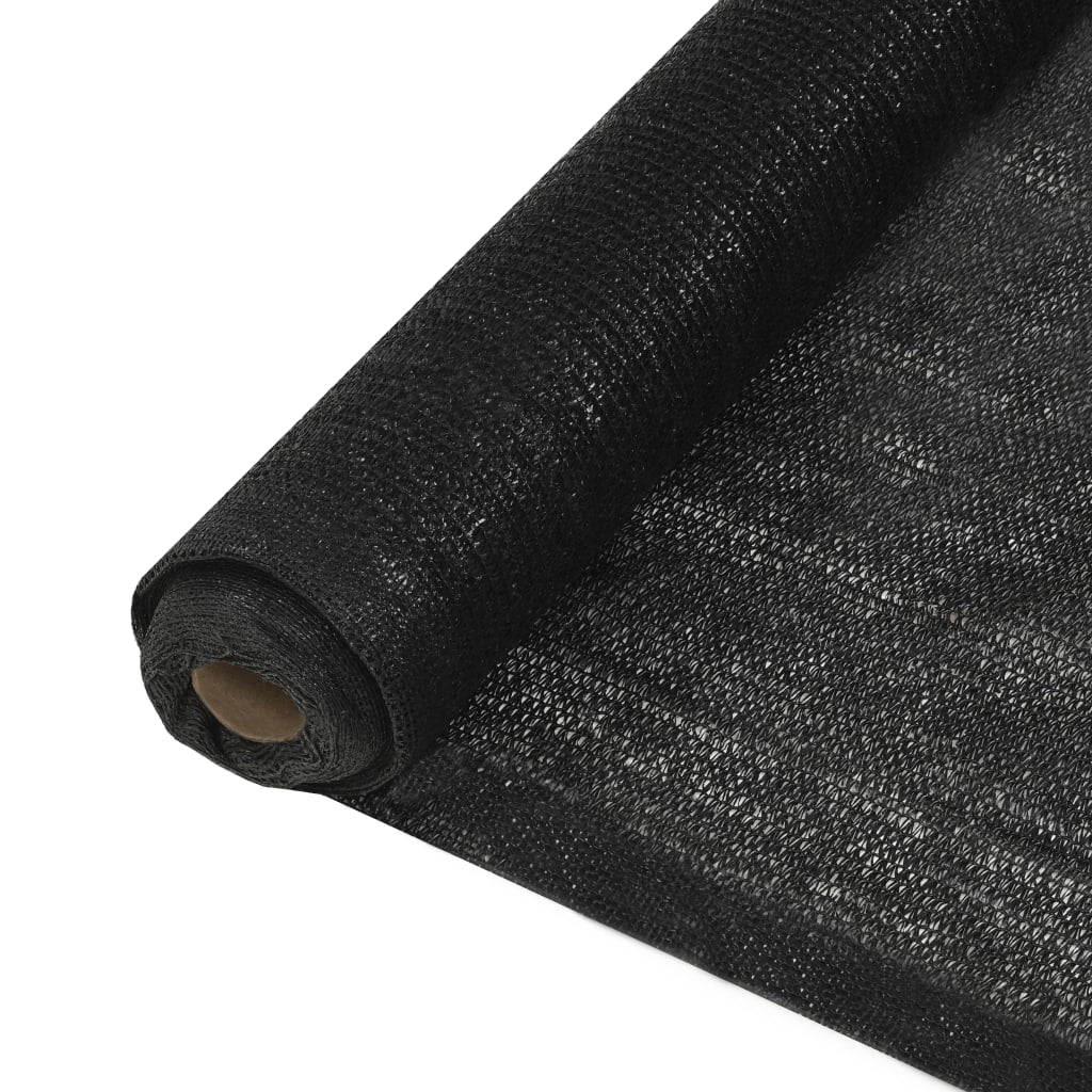 vidaXL Privacynet 1x10 m HDPE zwart