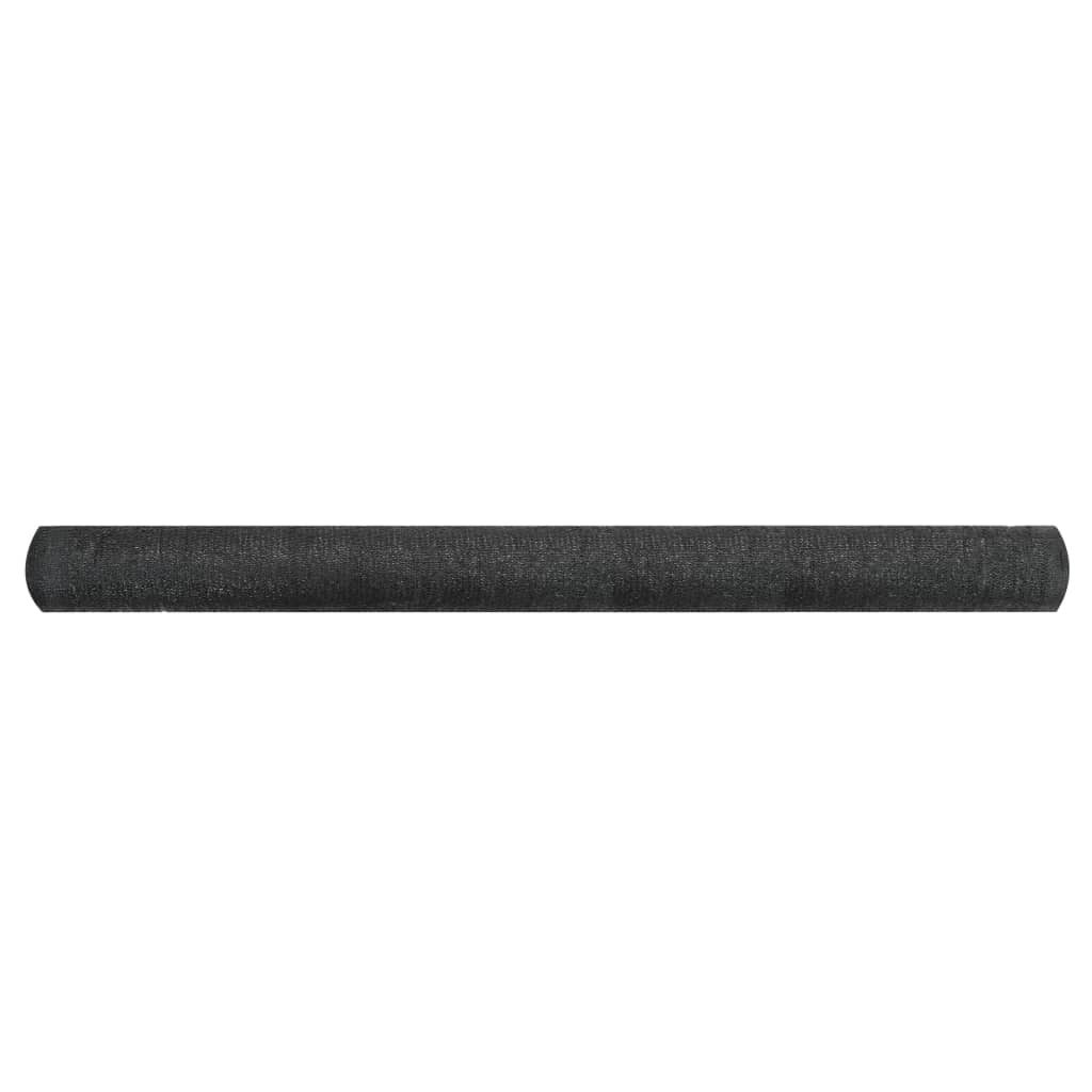 vidaXL Privacynet 1x10 m HDPE zwart