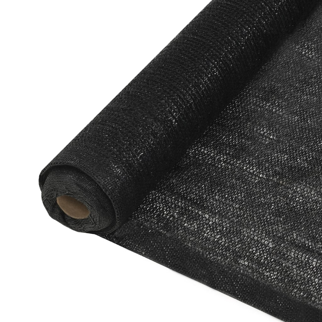 vidaXL Privacynet 1x10 m HDPE zwart