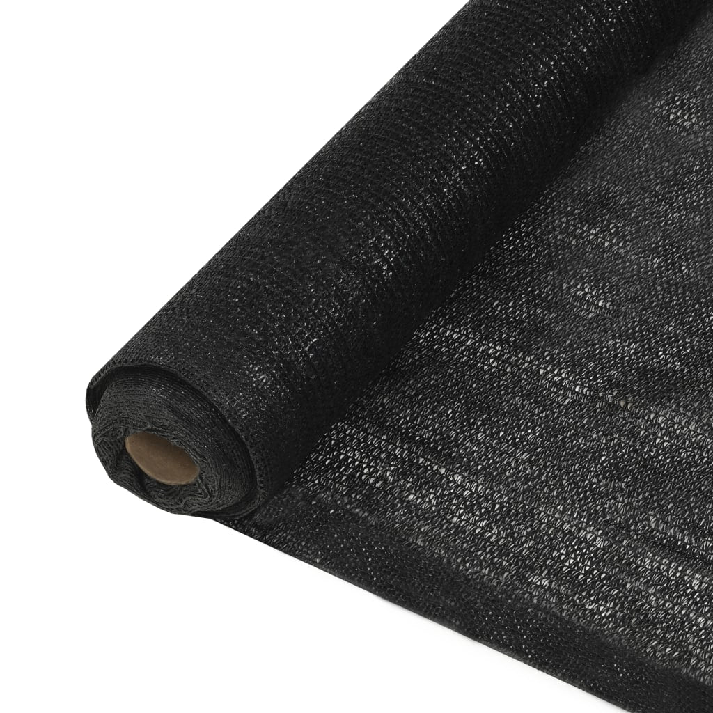 vidaXL Privacynet 1x10 m HDPE zwart