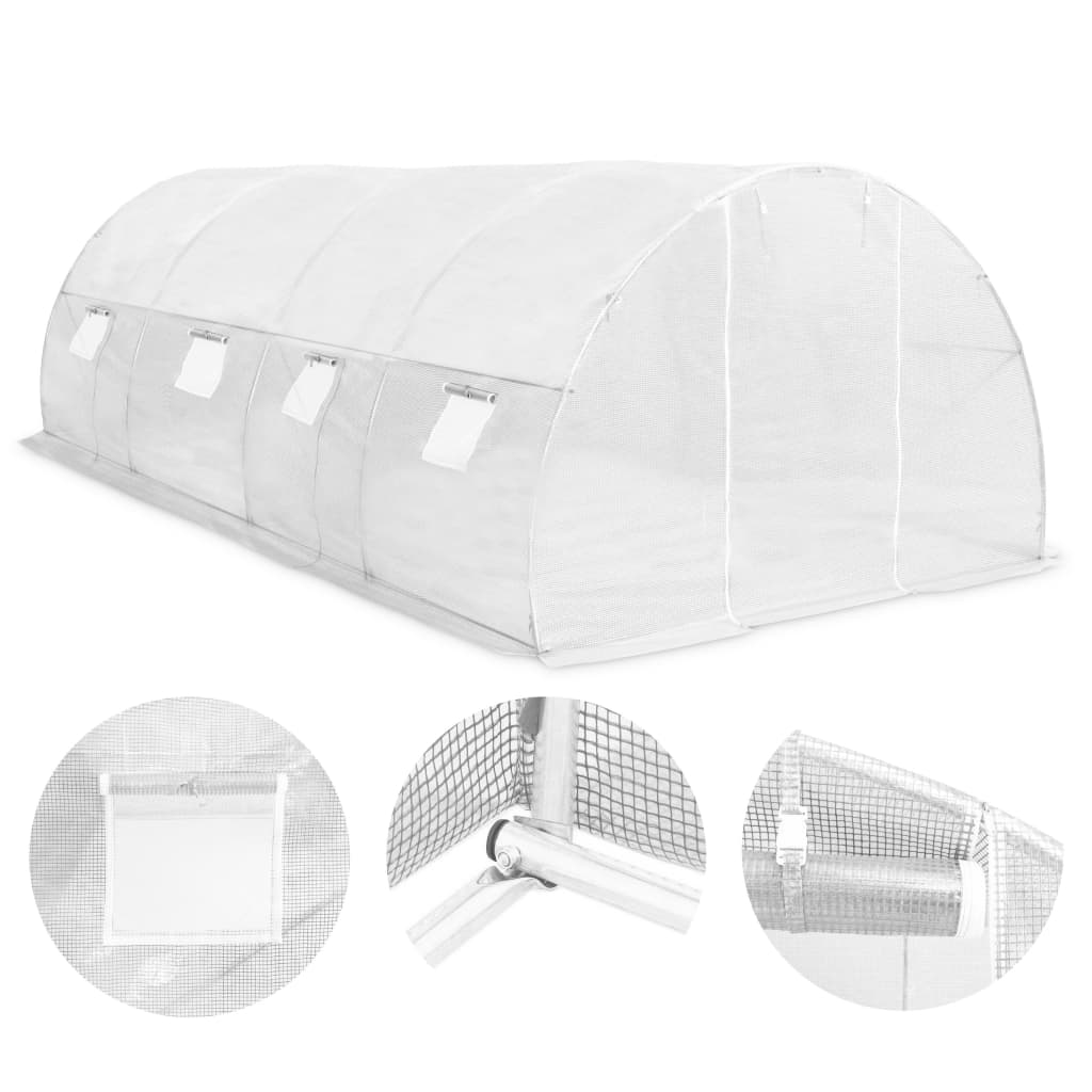 vidaXL Kas 4,5 m² 300x150x200 cm