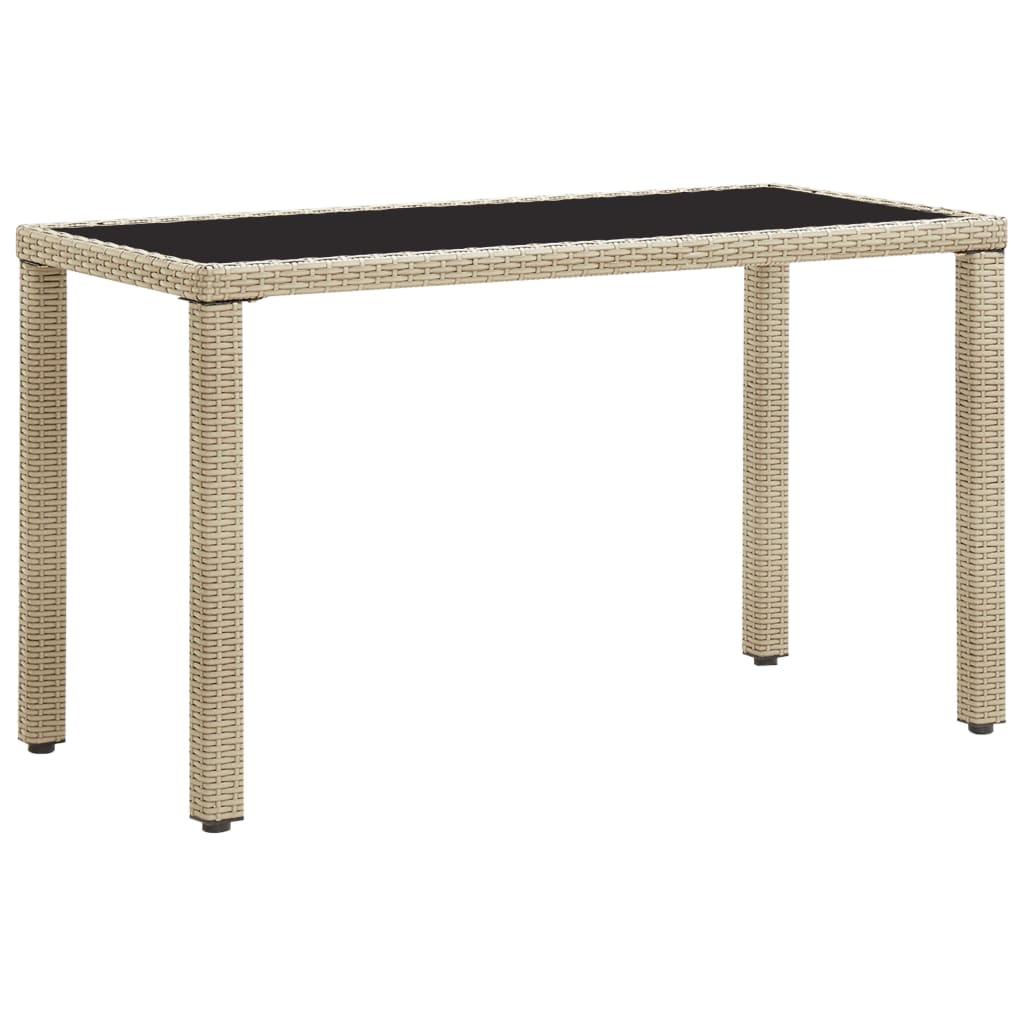 vidaXL Tuintafel 123x60x74 cm massief acaciahout antraciet en bruin