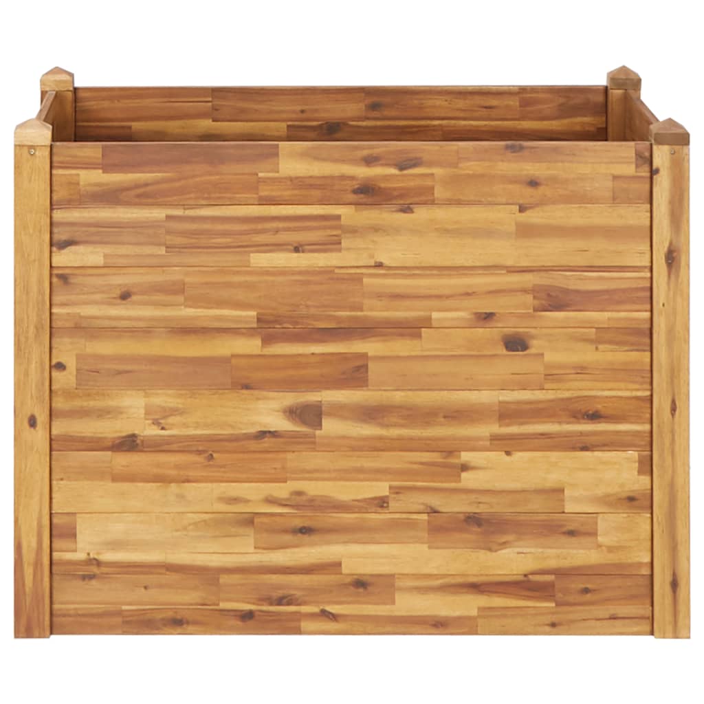 vidaXL Plantenbak verhoogd 160x60x84 cm massief acaciahout