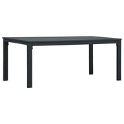 vidaXL Salontafel hout-look 98x48x39 cm HDPE grijs