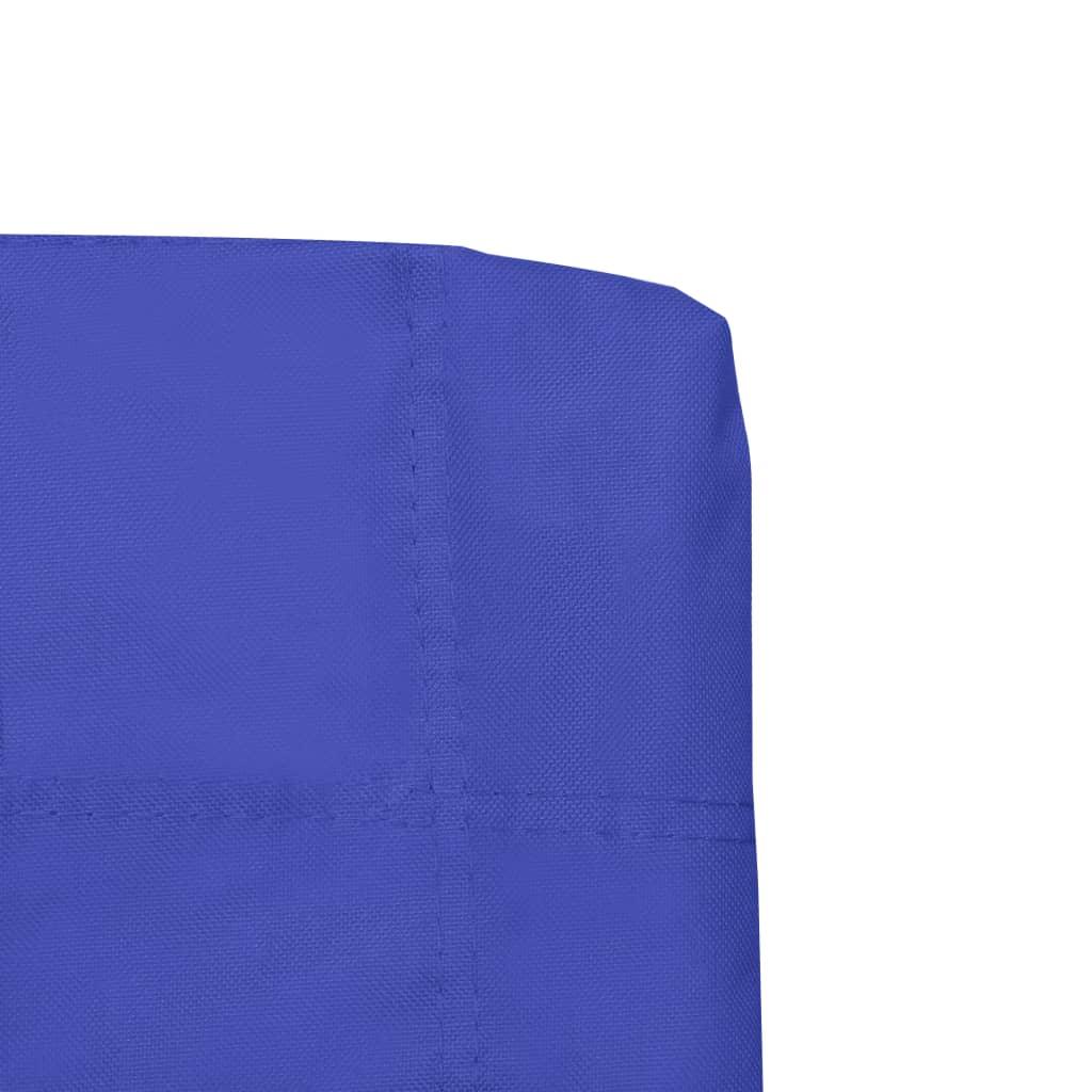 vidaXL Campingstoelen inklapbaar 2 st blauw