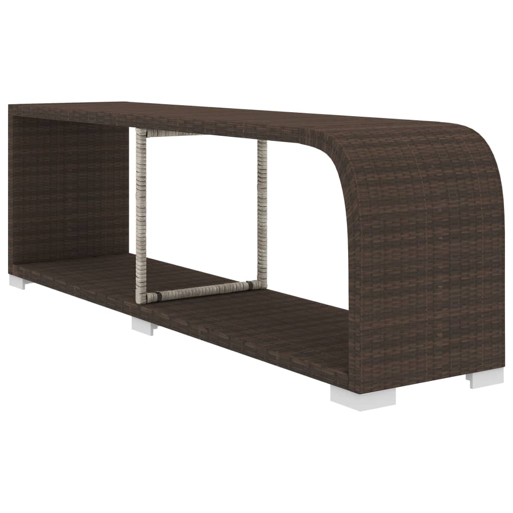 vidaXL 11-delige Loungeset met kussens poly rattan grijs