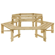 vidaXL Tuinbank 240 cm geïmpregneerd grenenhout - Aashly
