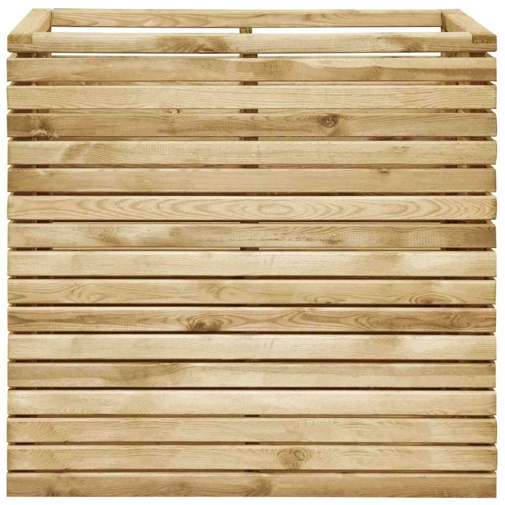 vidaXL Plantenbak verhoogd 100x50x50 cm geïmpregneerd grenenhout