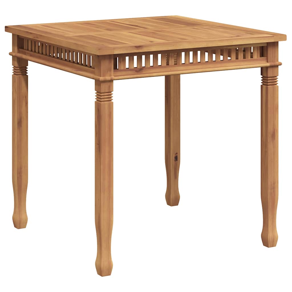 vidaXL Tuintafel 110x65x80 cm massief teakhout