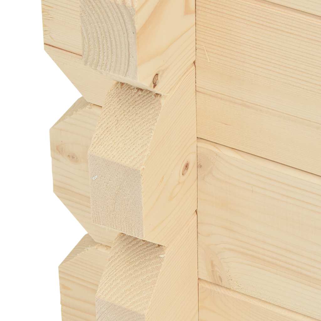 vidaXL Plantenbak verhoogd 42 mm 100x50x87,8 cm massief vurenhout