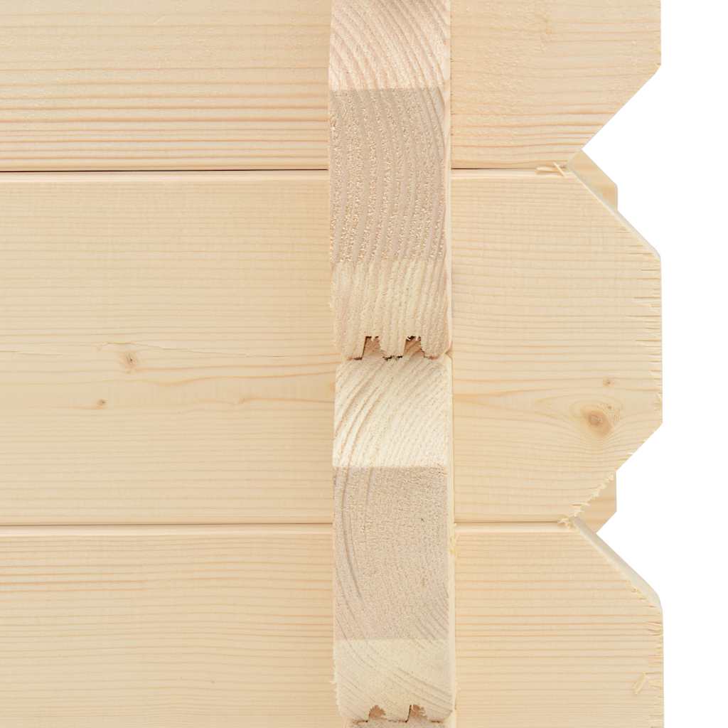 vidaXL Plantenbak verhoogd 42 mm 100x50x87,8 cm massief vurenhout