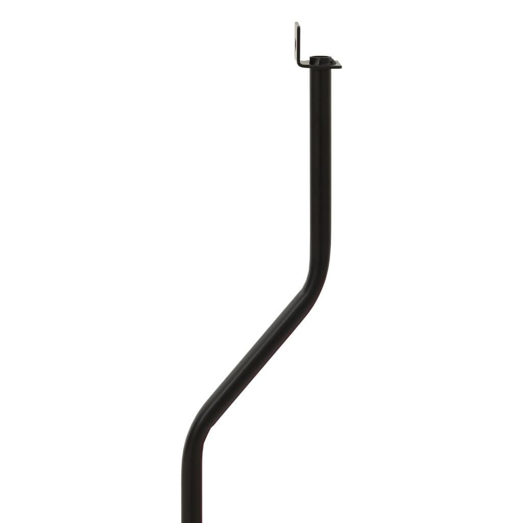 vidaXL Speakerstandaards 2 st universeel zwart
