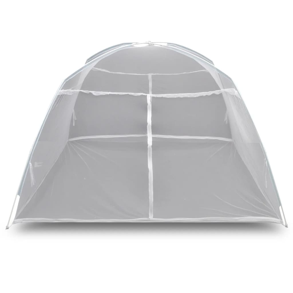 vidaXL Klamboe Mongolia met 2 deuren 200x120x130 cm wit