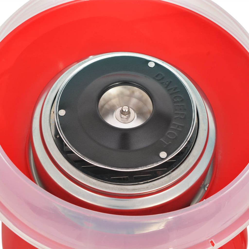 vidaXL Suikerspinmachine 480 W wit