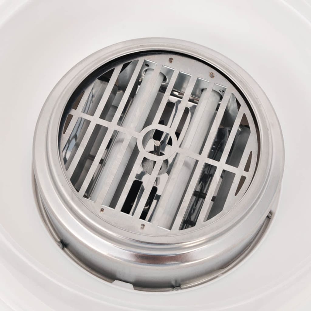 vidaXL Suikerspinmachine 480 W wit