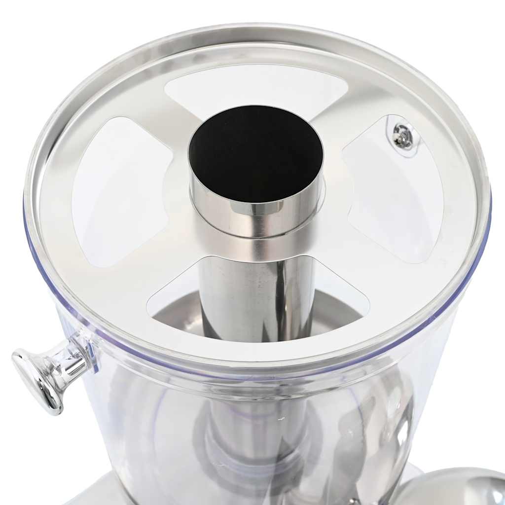 vidaXL Sapdispenser roestvrij staal 8 L
