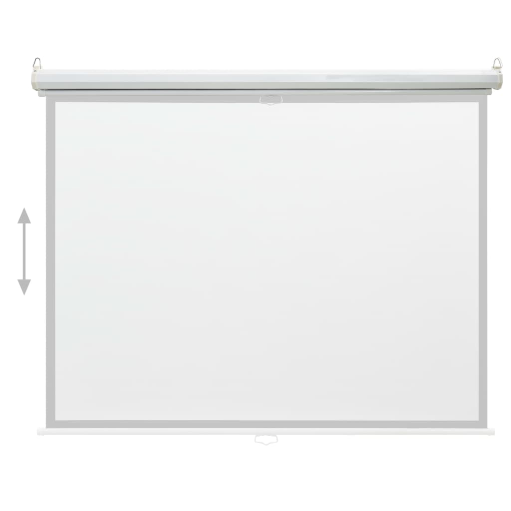 vidaXL Projectiescherm 4:3 75''
