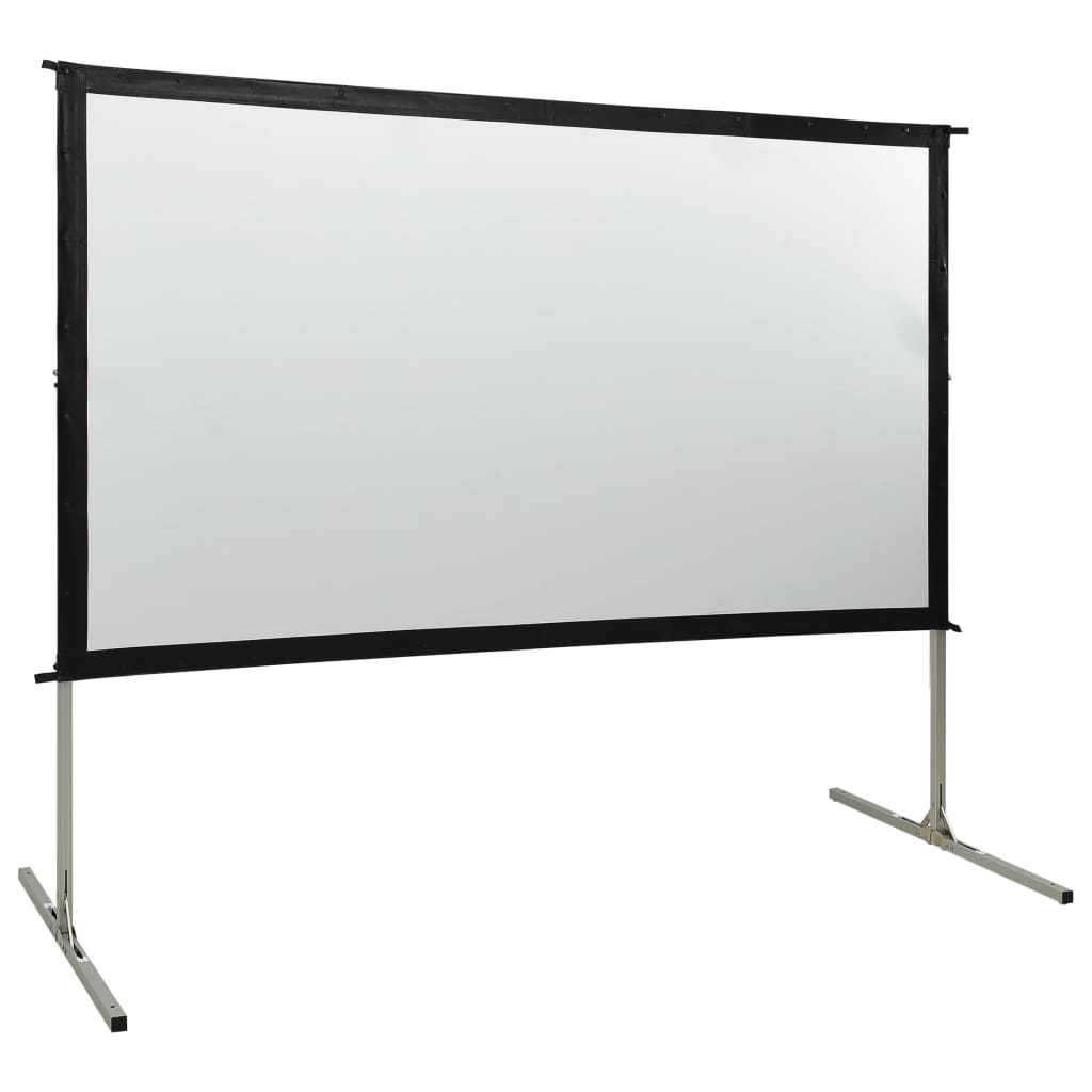 vidaXL Projectiescherm inklapbaar 16:9 84''