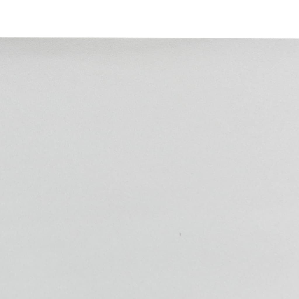 vidaXL Projectiedoek 4:3 60'' PVC metallic