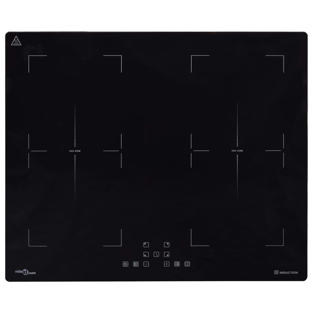 vidaXL Inductiekookplaat Flexizone 2 kookzones aanraakbediening 3500 W - Aashly