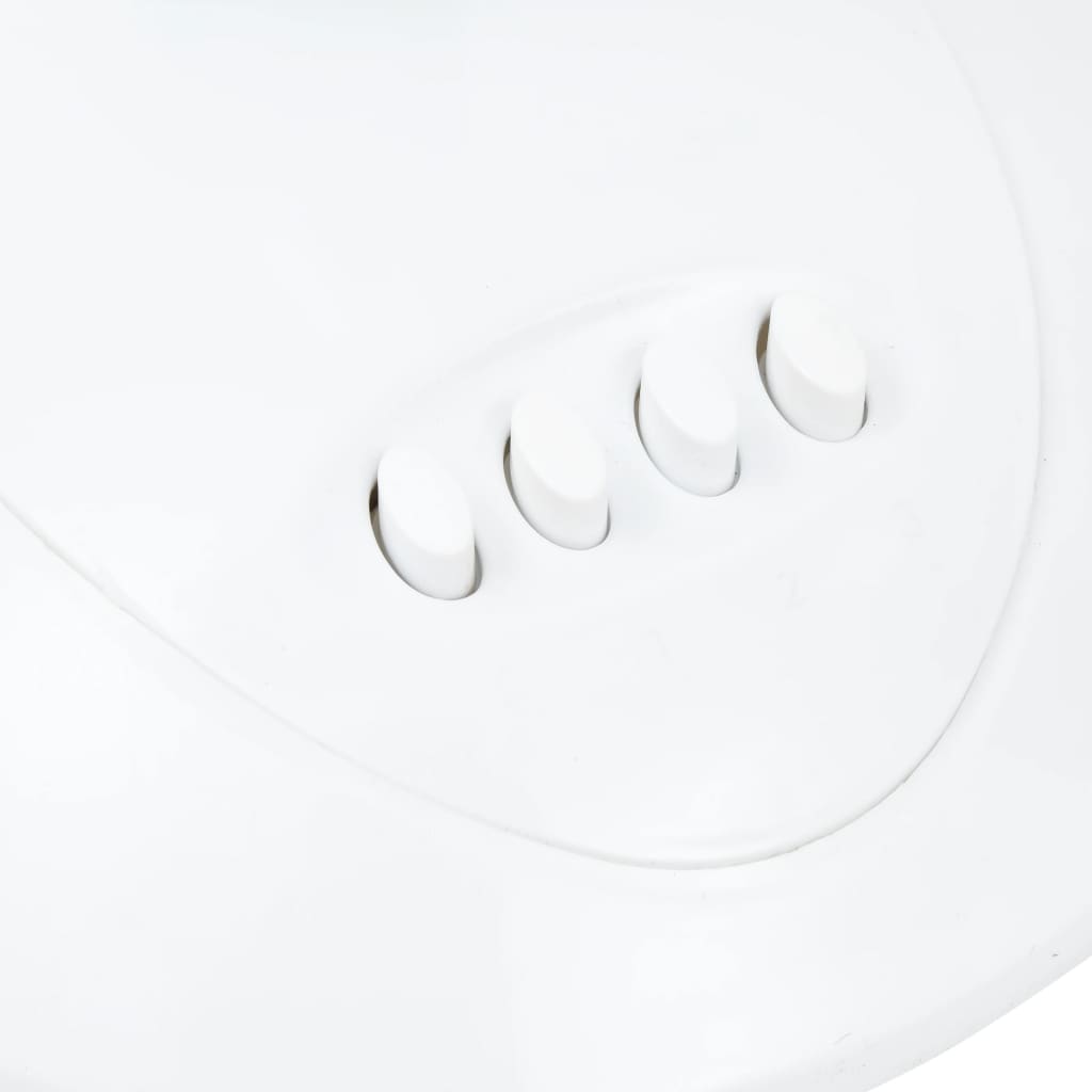 vidaXL Table fan 3 speeds 40 W 30 cm white