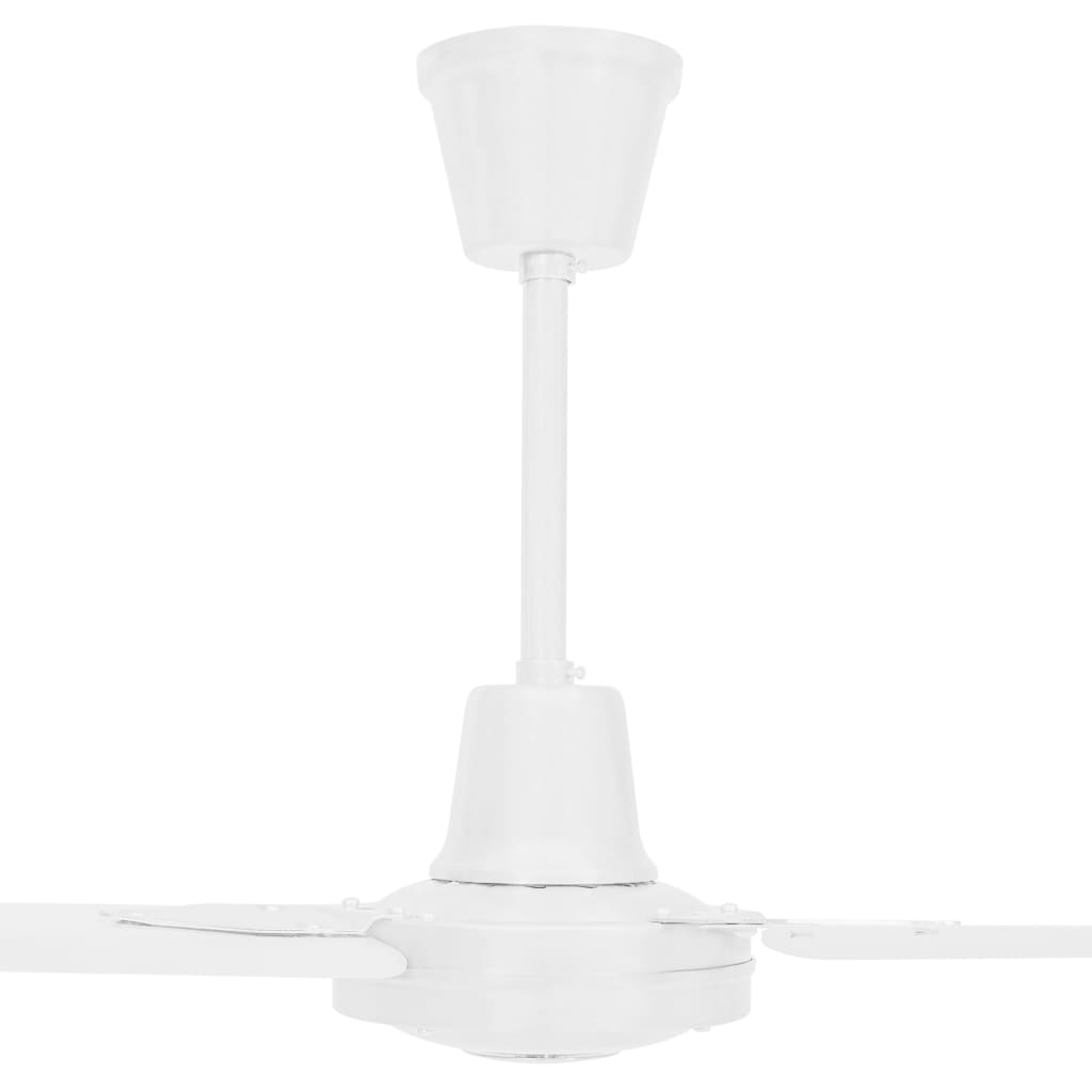 vidaXL Plafondventilator 142 cm wit