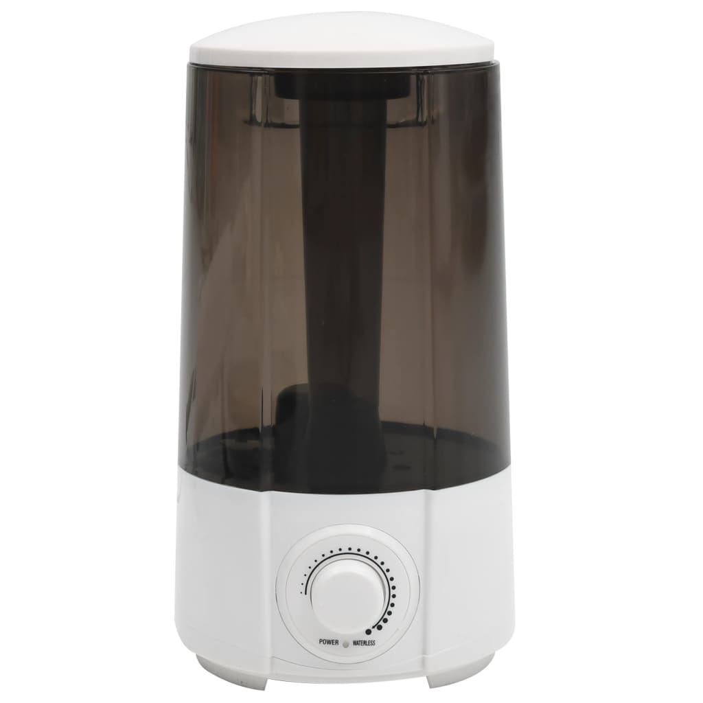 vidaXL Mistventilator staand met 3 snelheden wit