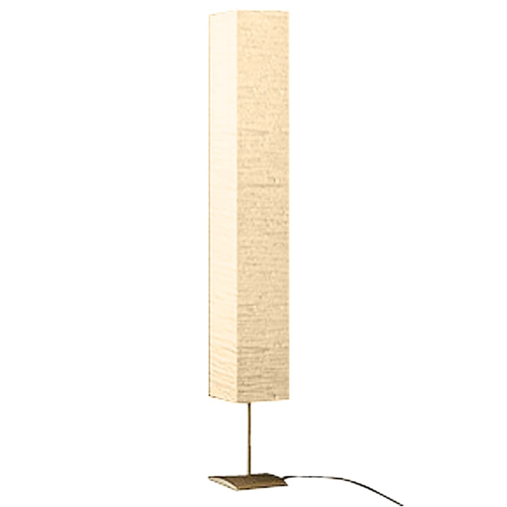 vidaXL Vloerlamp met stalen standaard 170 cm beige - Aashly