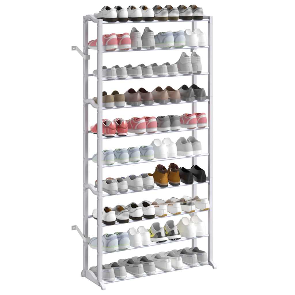 vidaXL Schoenenrek 10-laags