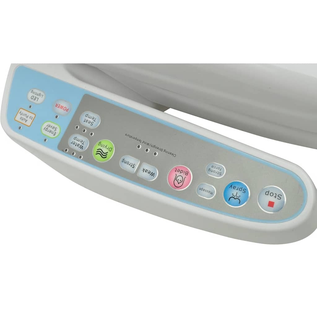 vidaXL Toiletbril met bidet elektronisch