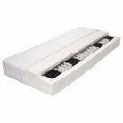 7 Zone matras met goede nachtrust en deelbare rits voor comfort - Wit / 120 x 200 cm / 1 - Matrassen