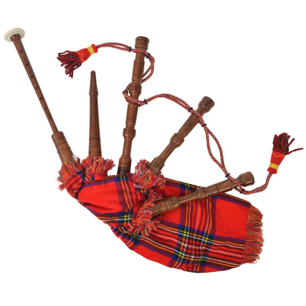 vidaXL Kinderdoedelzak Schots Great Highland rood Royal Stewart Tartan