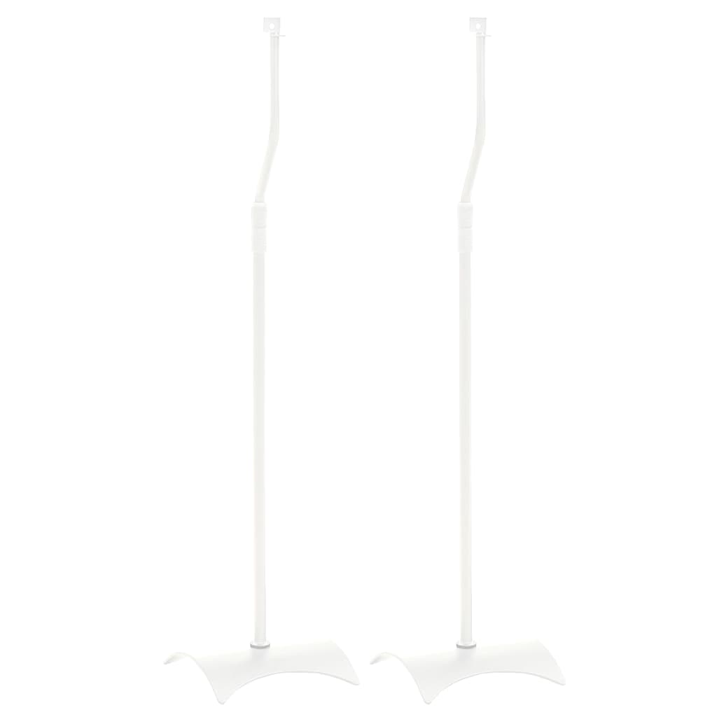 vidaXL Speakerstandaards 2 st universeel zwart