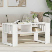 vidaXL Salontafel Wit 92 x 49,5 x 45 cm Bewerkt hout