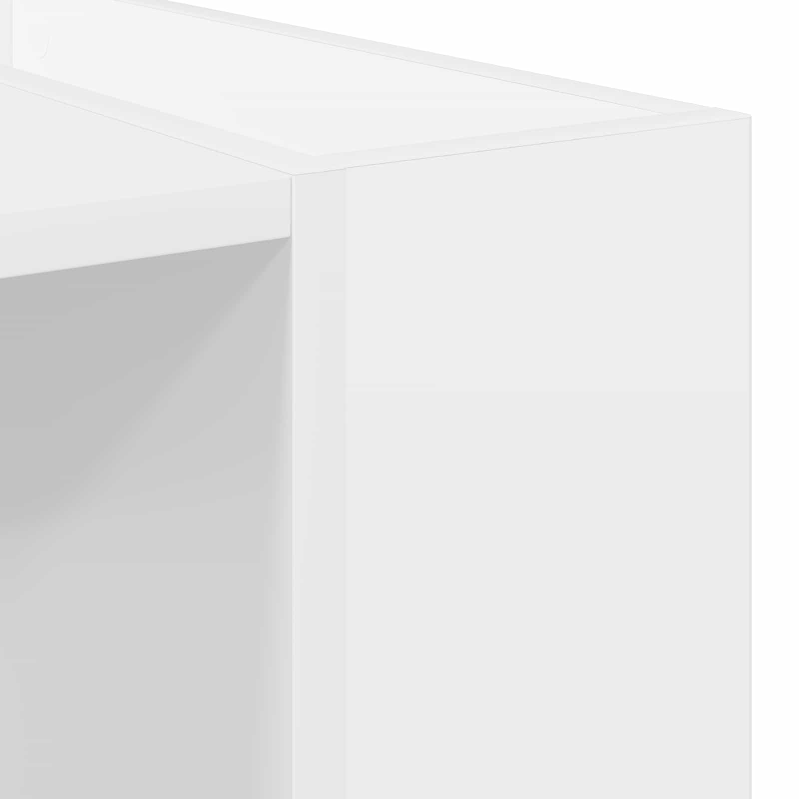 vidaXL Salontafel Wit 95 x 50 x 34 cm Bewerkt hout