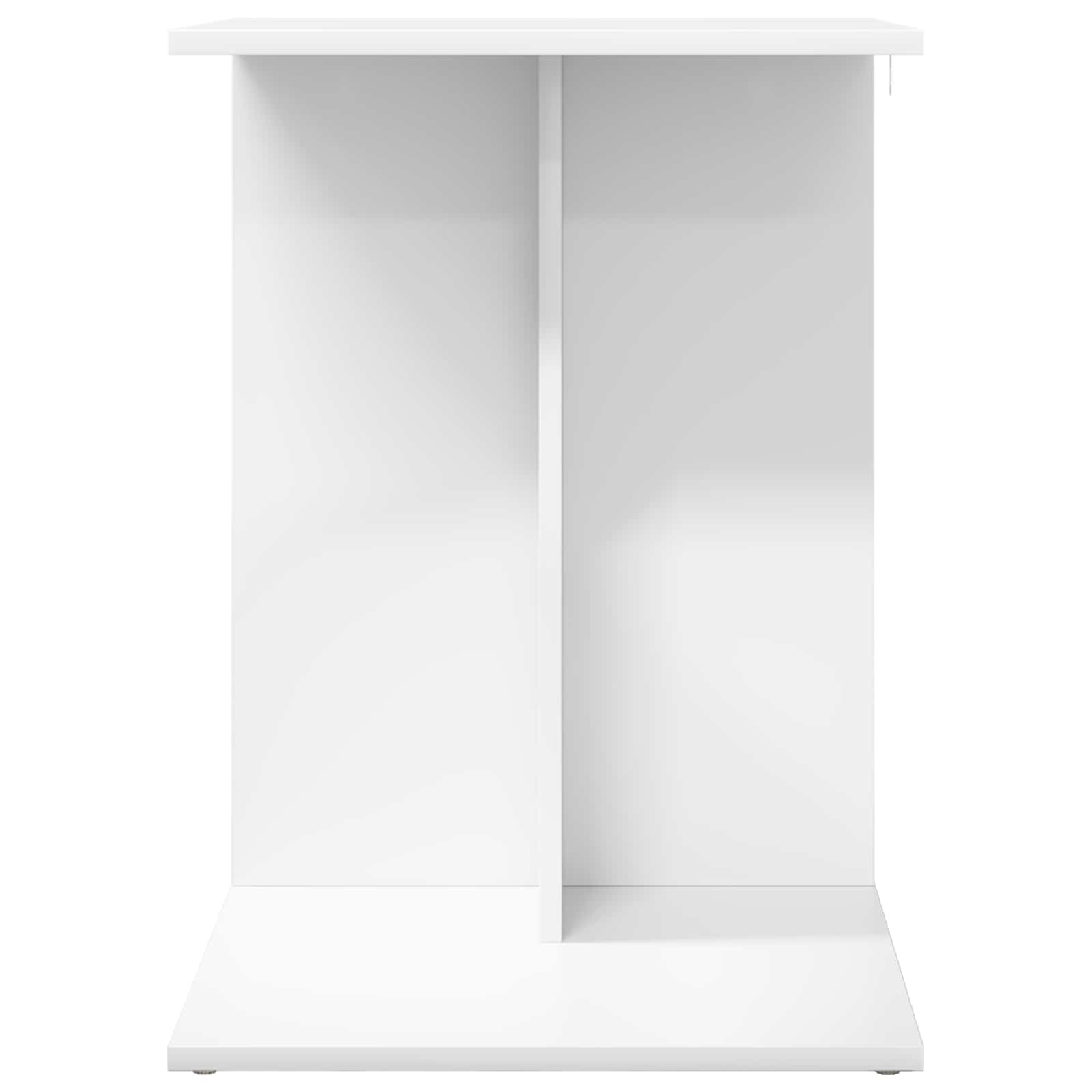 vidaXL Bijzettafel Wit 45 x 40 x 62,5 cm Bewerkt hout
