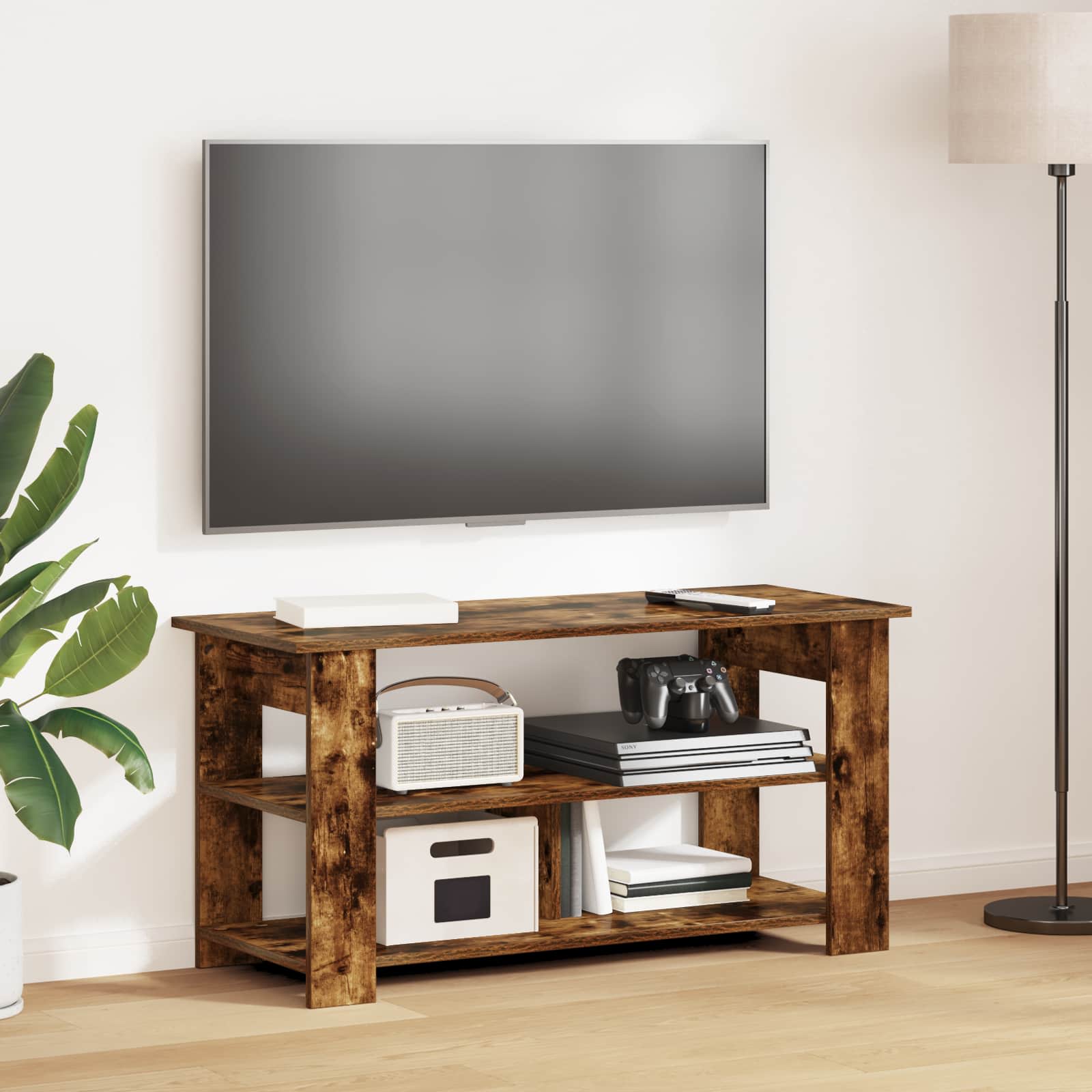 vidaXL TV-standaard Sonoma Eiken 100 x 40 x 50 cm