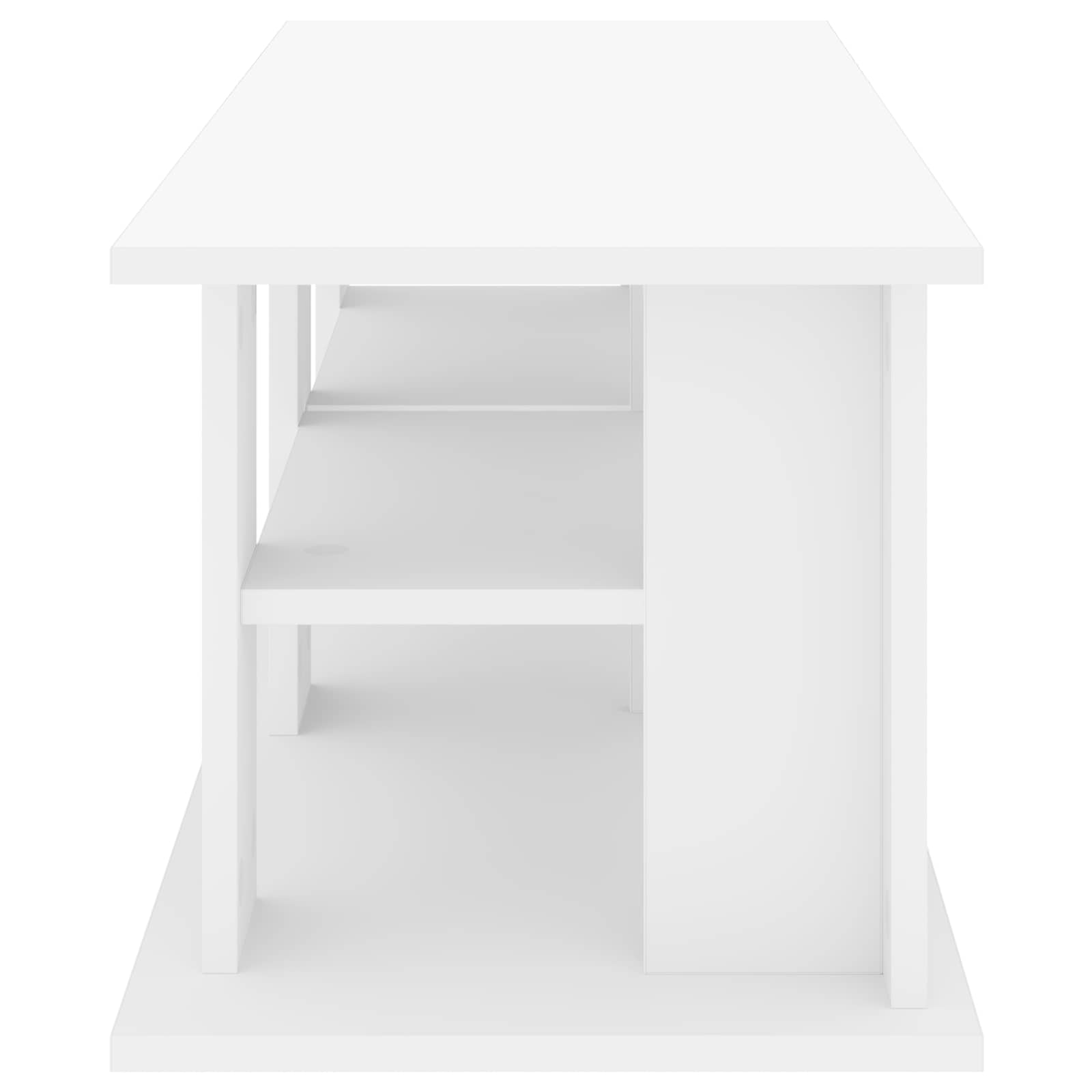 vidaXL TV-standaard Zwart Eiken 96 x 35 x 33,5 cm