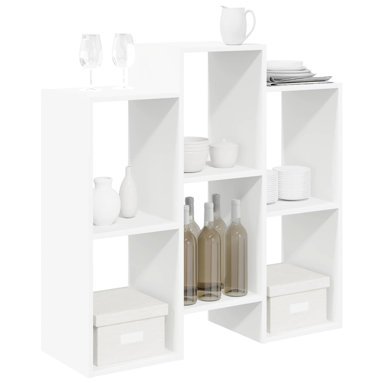 vidaXL Dressoir Sonoma Eiken 90 x 30 x 90 cm