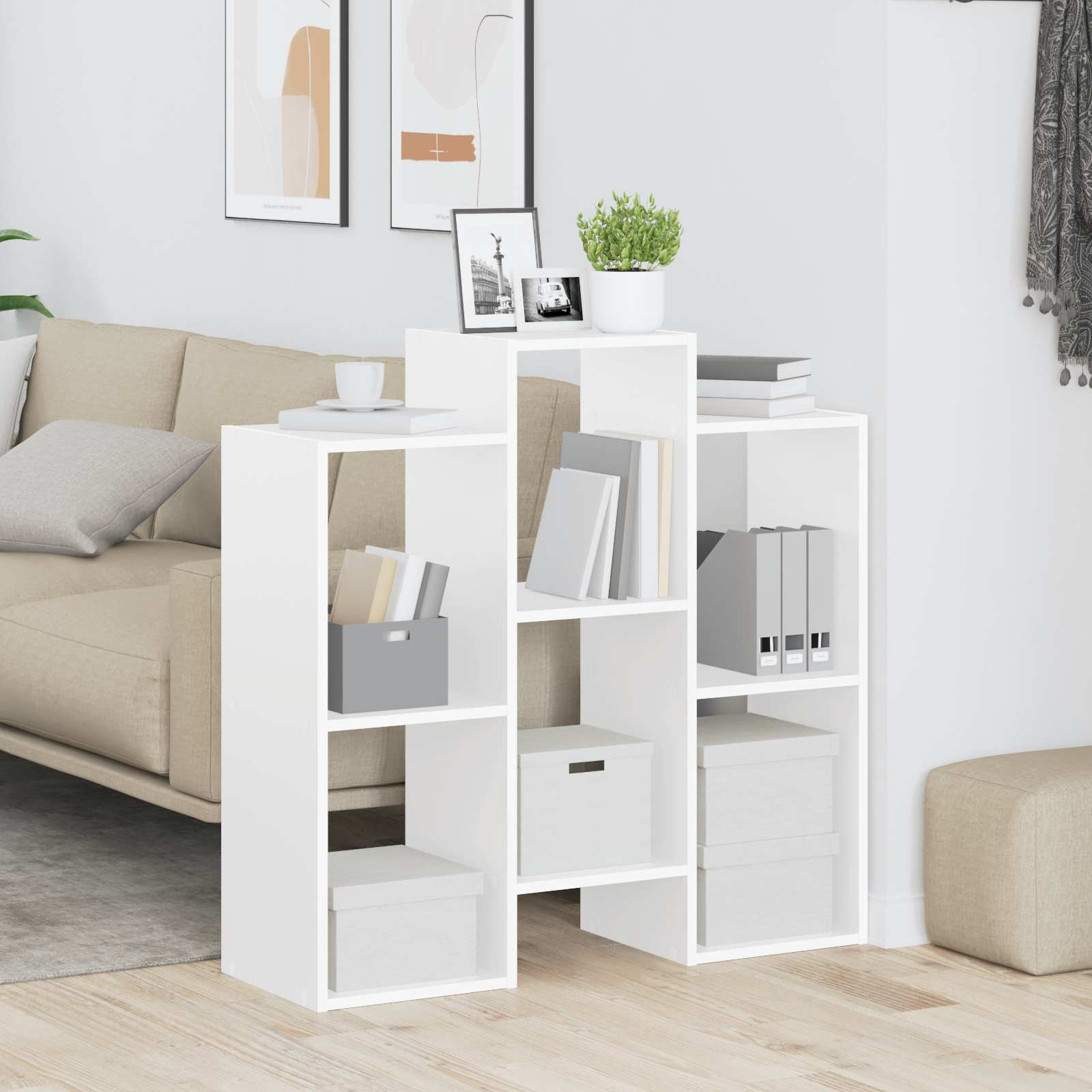 vidaXL Dressoir Sonoma Eiken 90 x 30 x 90 cm