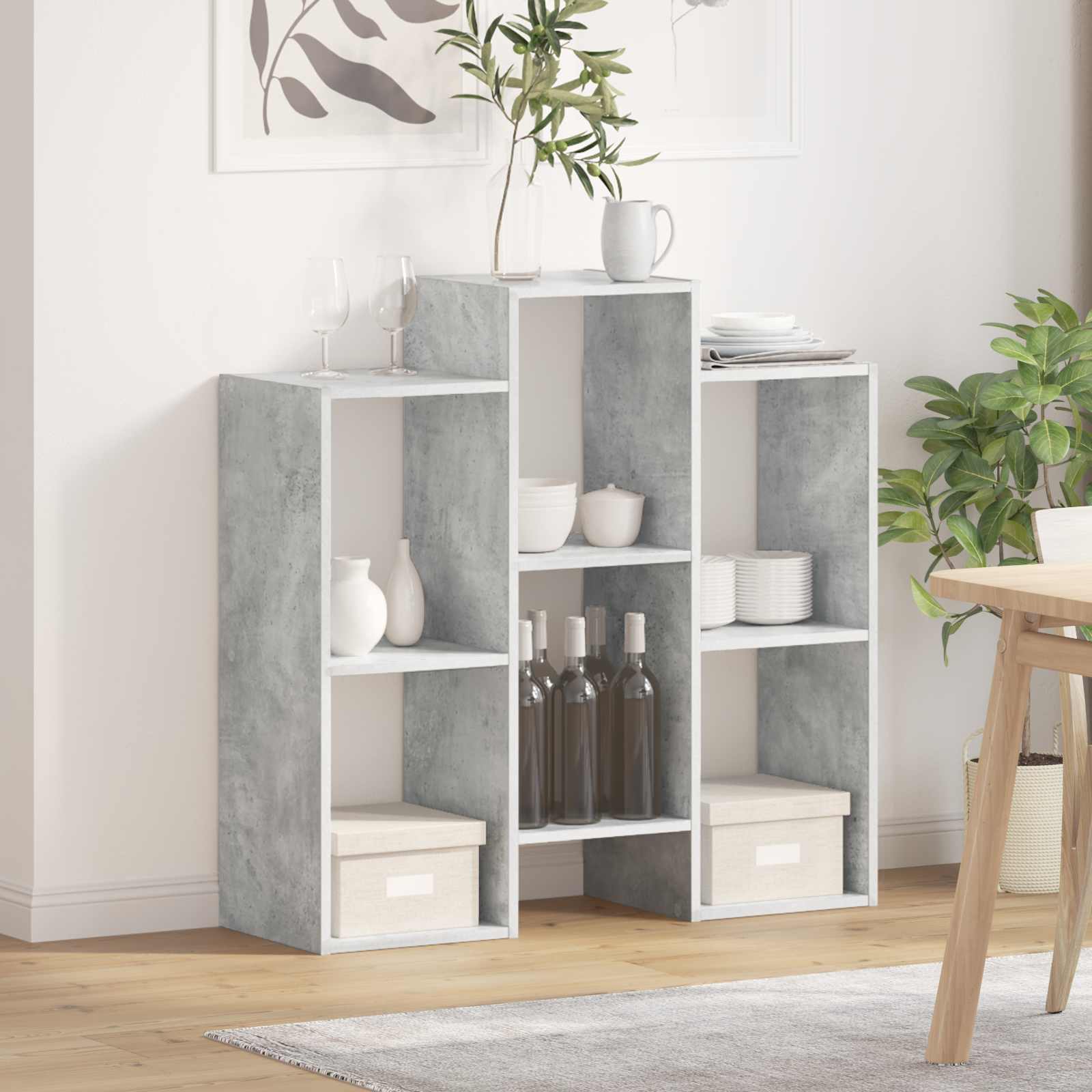 vidaXL Dressoir Sonoma Eiken 90 x 30 x 90 cm