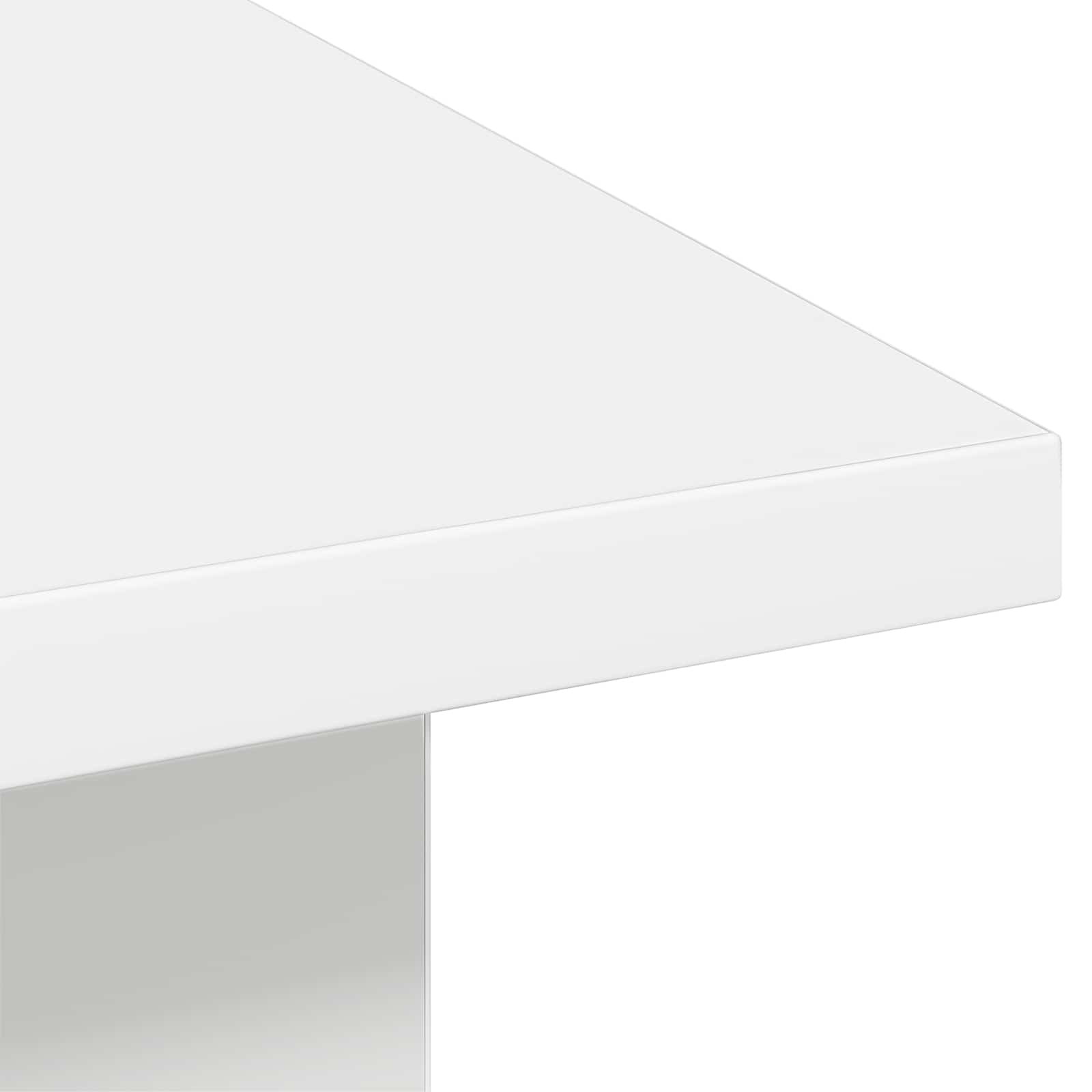 vidaXL Salontafel met lade Wit 77 x 55 x 42 cm Bewerkt hout
