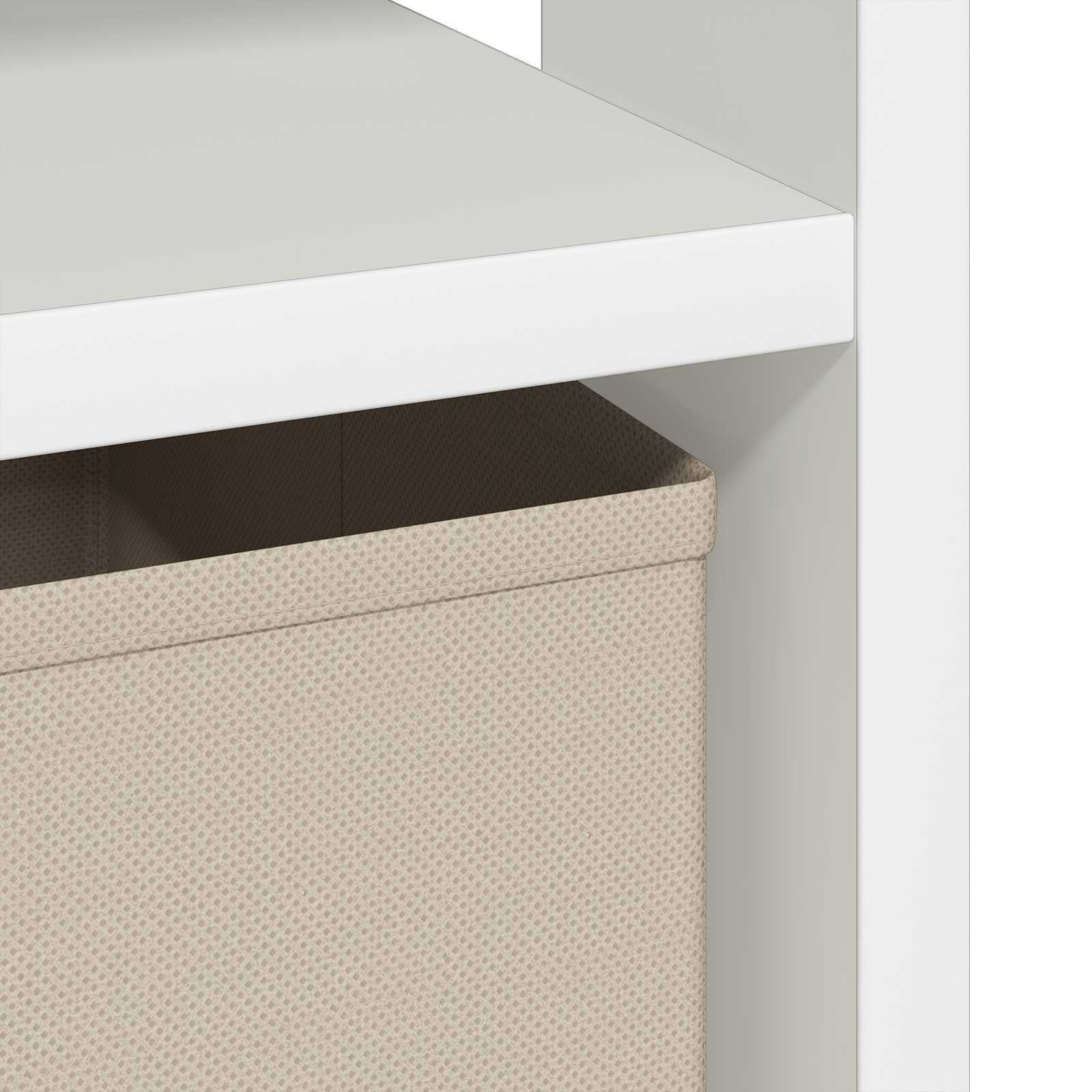 vidaXL Nachtkastje 2 pcs Artisan Eiken 41 x 40 x 45 cm Bewerkt hout