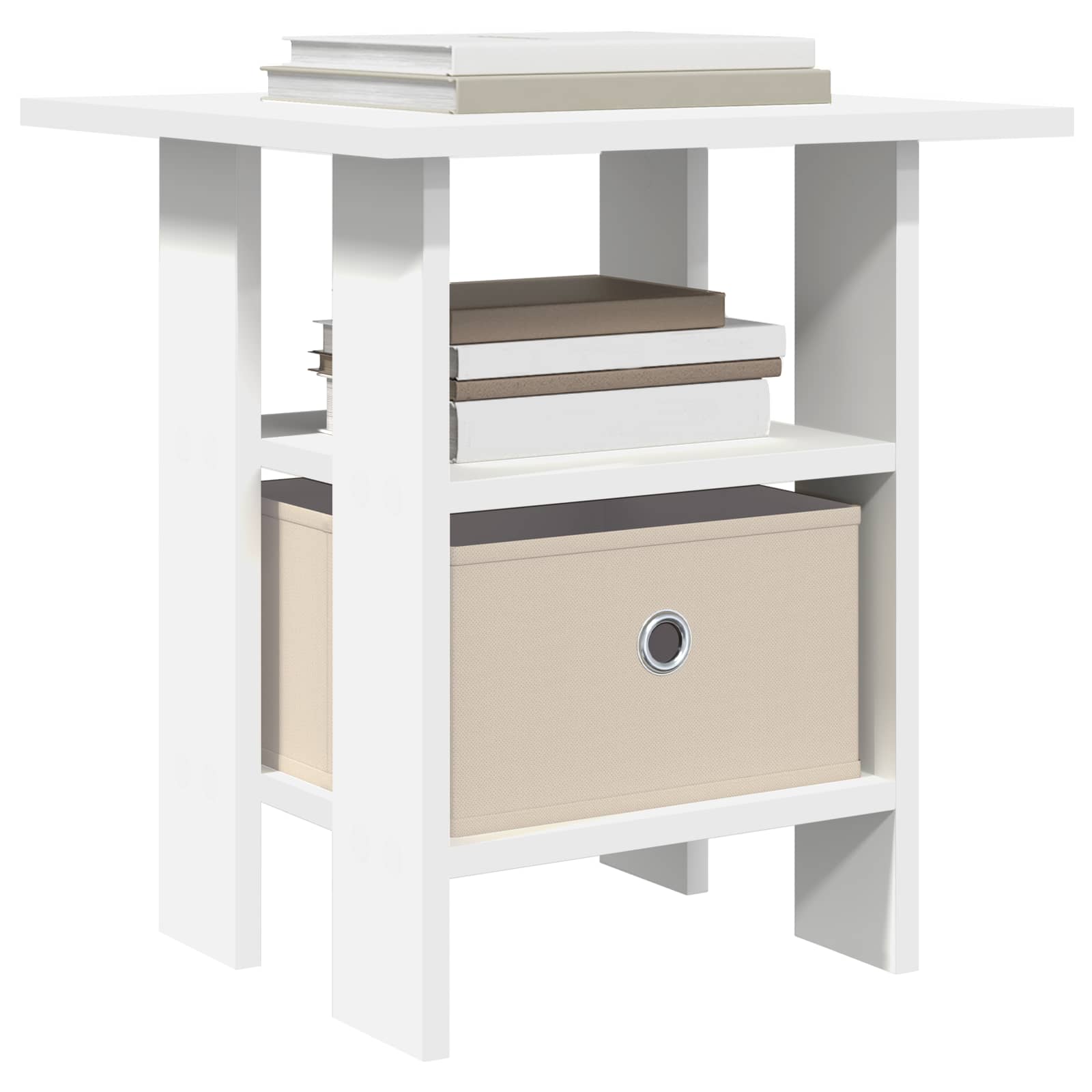 vidaXL Nachtkastje 2 pcs Artisan Eiken 41 x 40 x 45 cm Bewerkt hout
