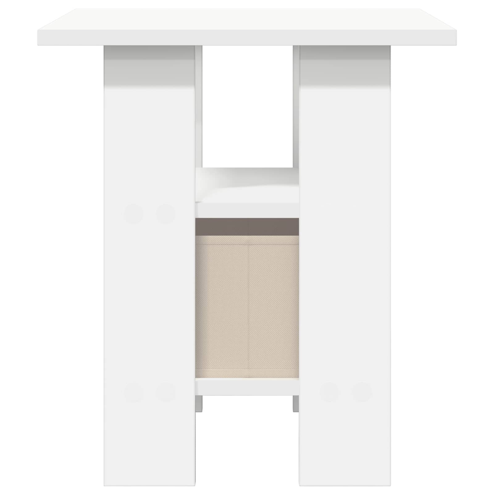 vidaXL Nachtkastje 2 pcs Artisan Eiken 41 x 40 x 45 cm Bewerkt hout