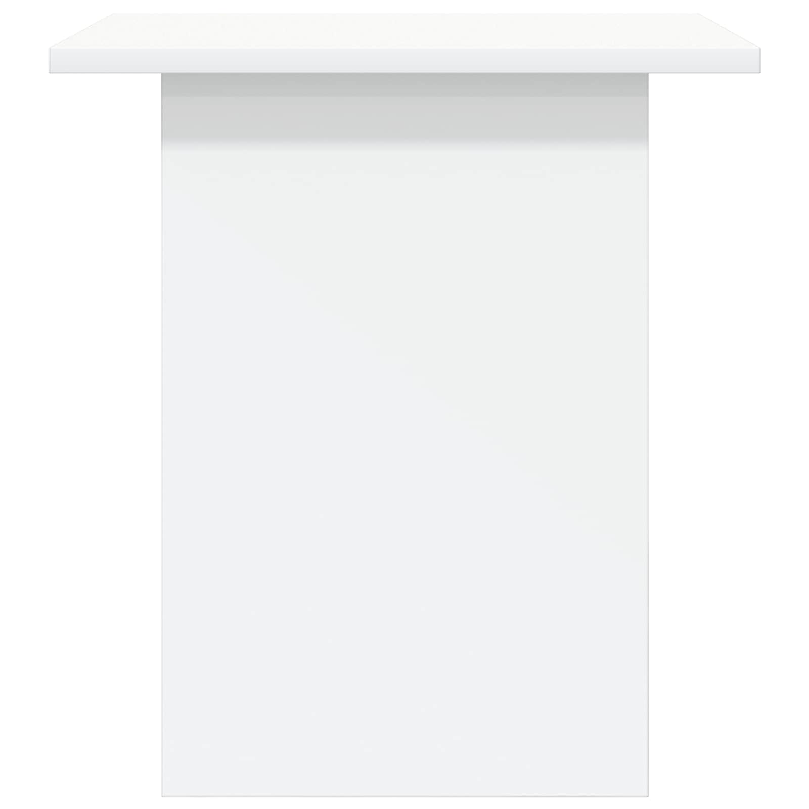 vidaXL Nachtkastje met lade Wit 41 x 40 x 45 cm Bewerkt hout