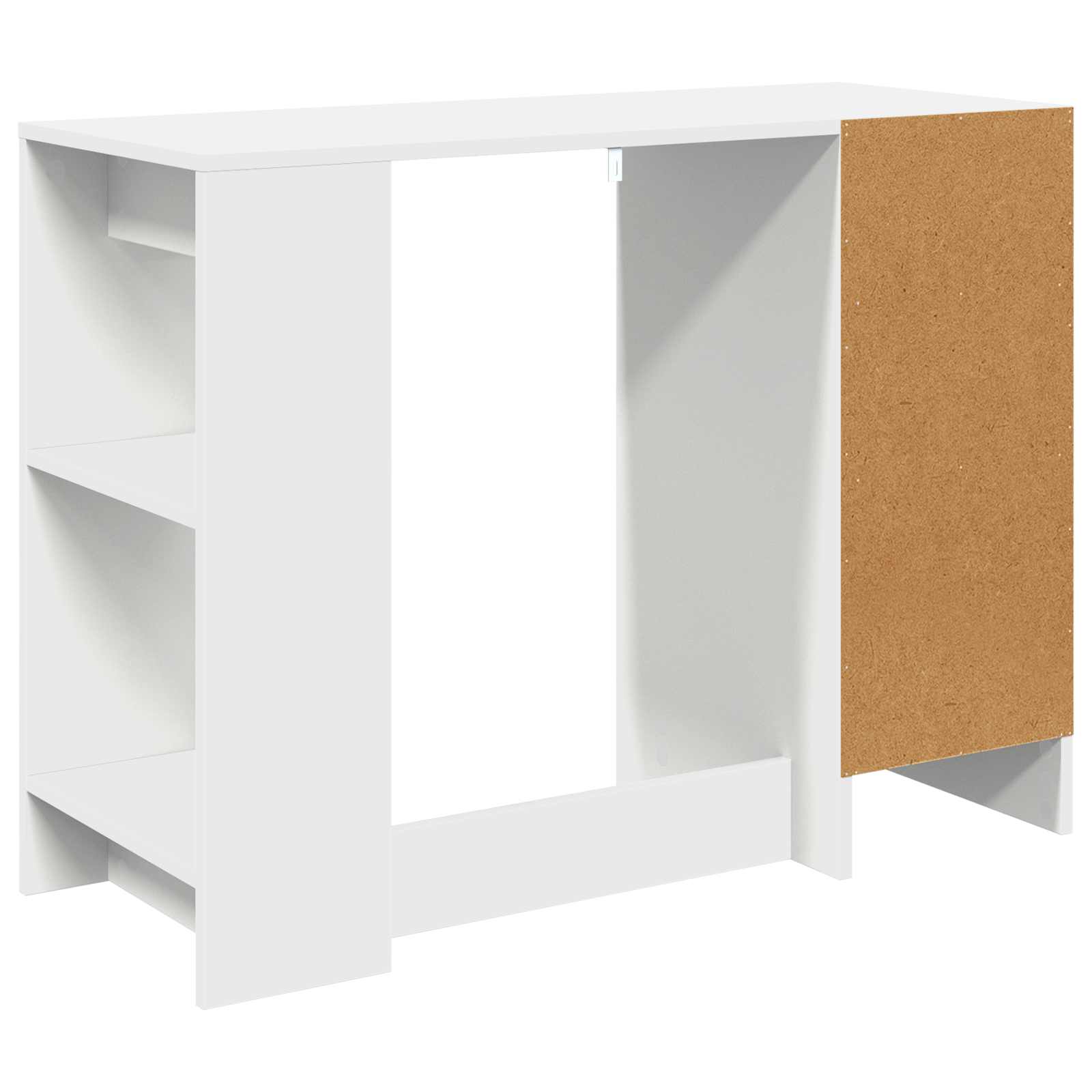 vidaXL Bureau met lade Grijs Sonoma 100 x 40 x 75 cm Bewerkt hout